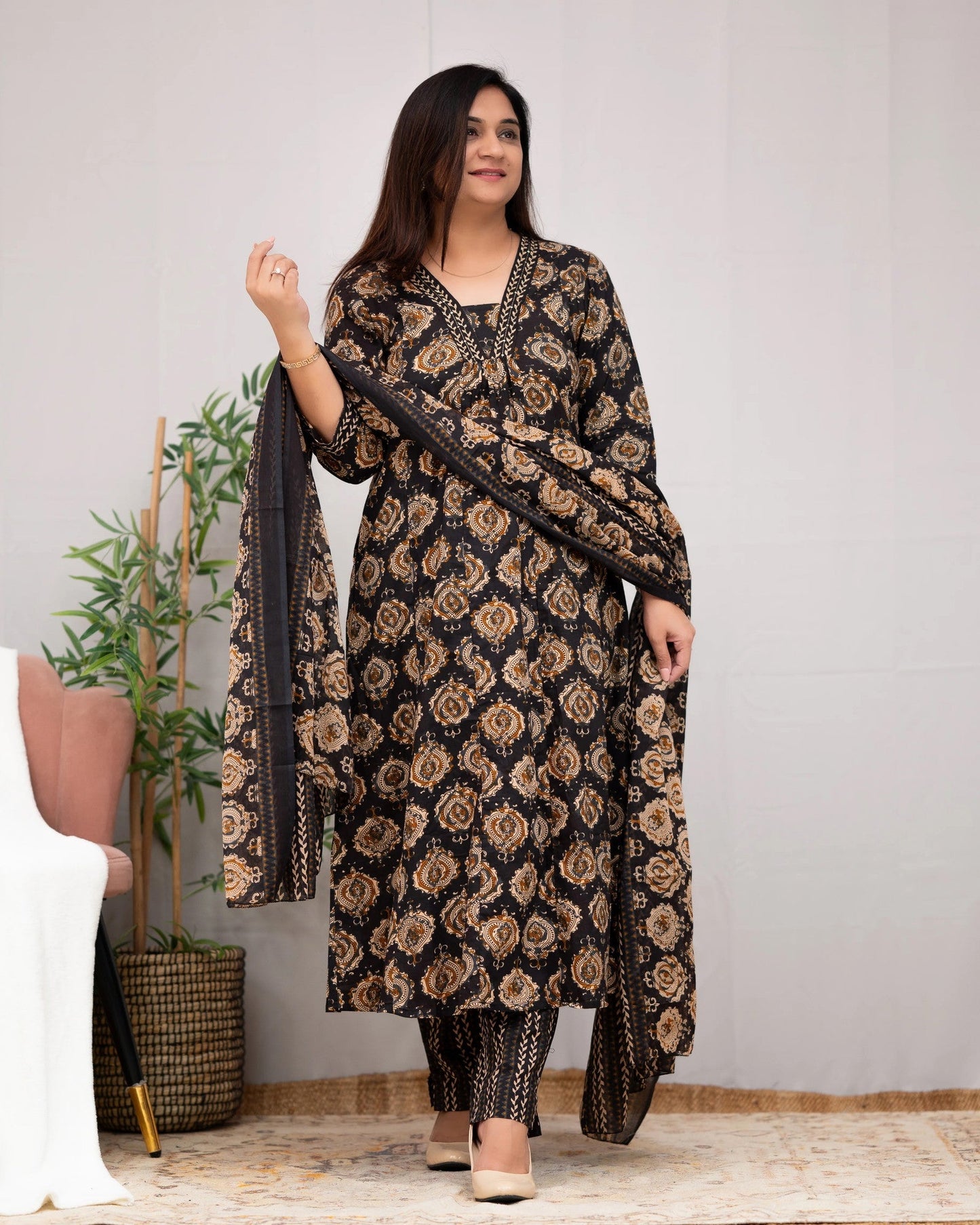 Beautiful Rayon Kurti Set