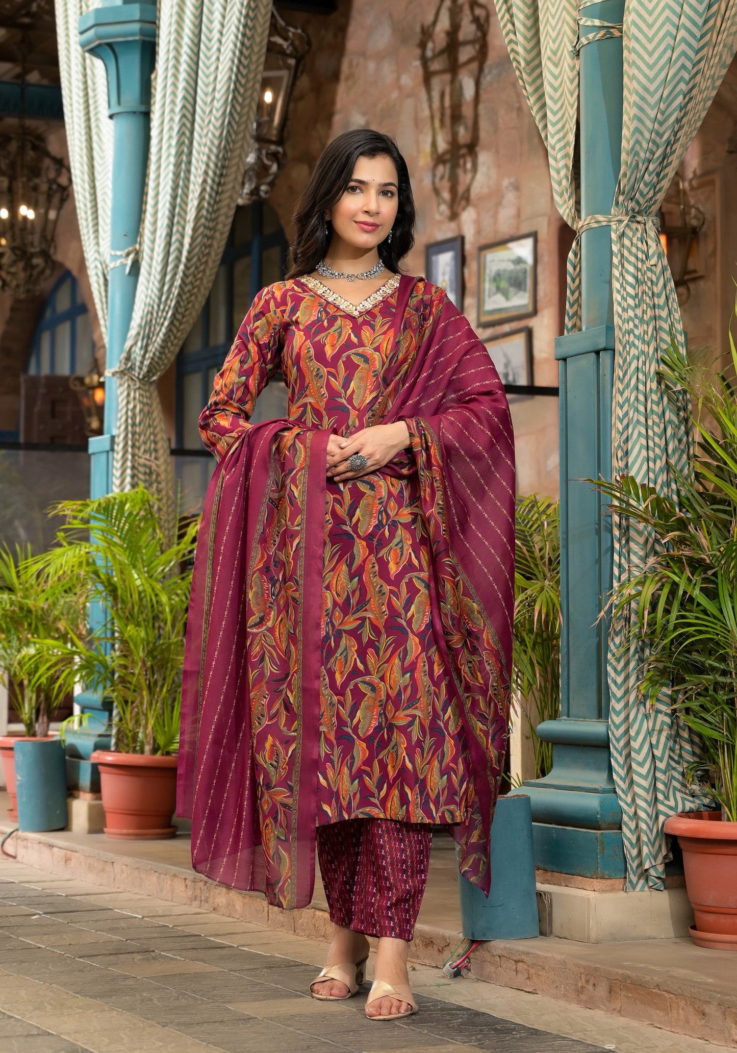 Women Floral Printed Kurta Set