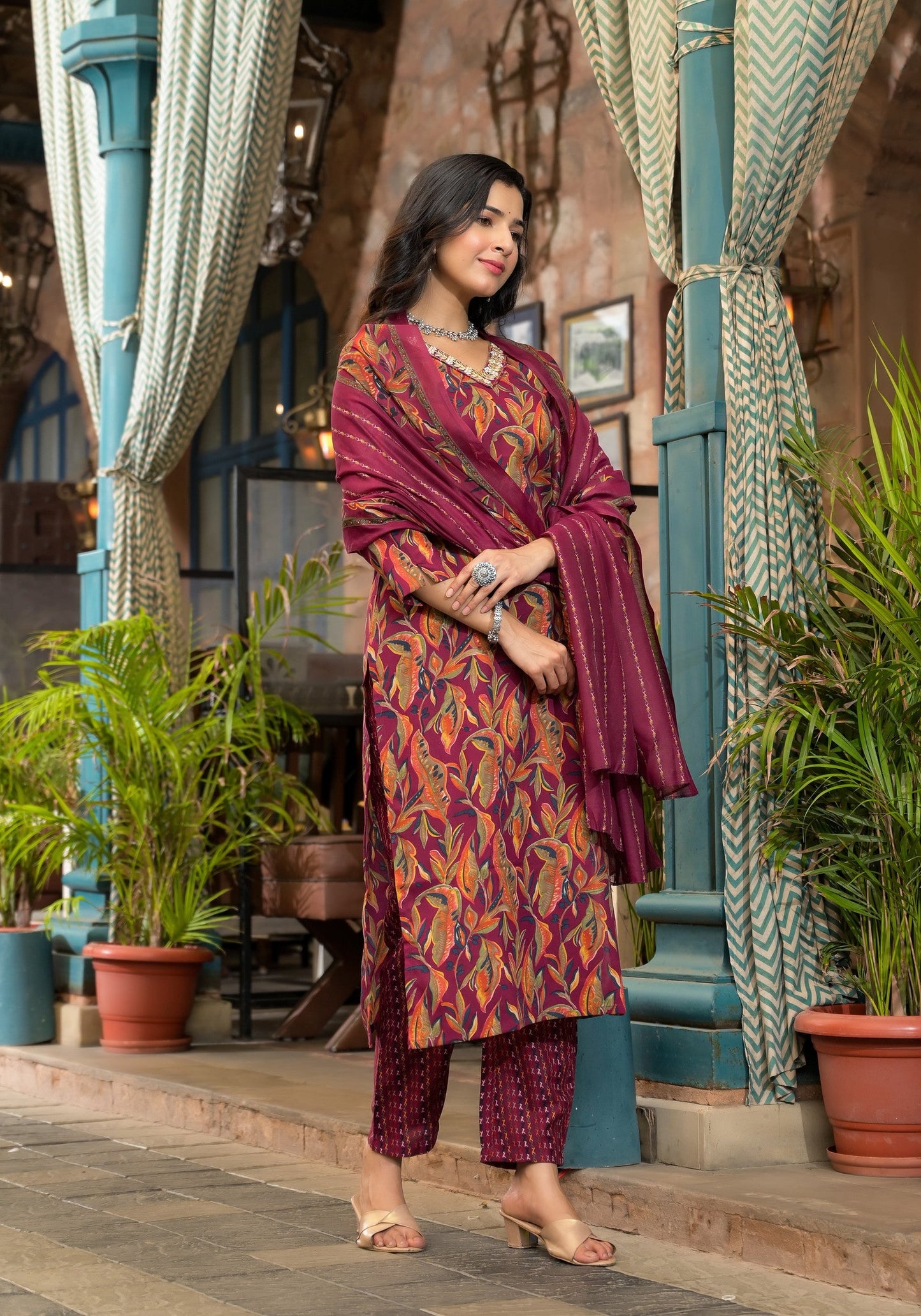Women Floral Printed Kurta Set