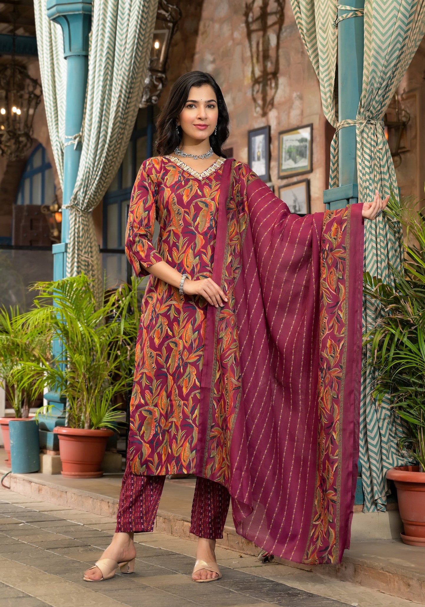 Women Floral Printed Kurta Set