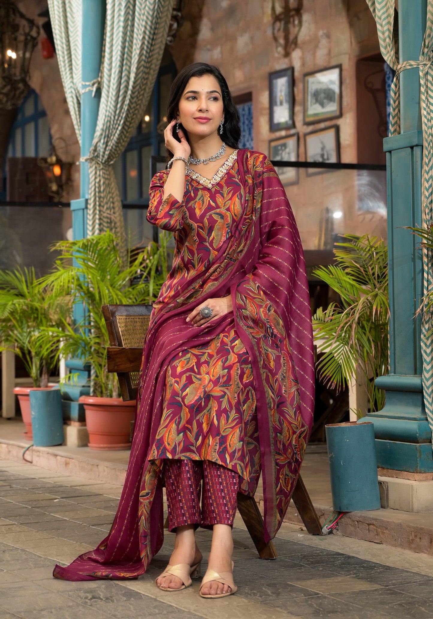 Women Floral Printed Kurta Set