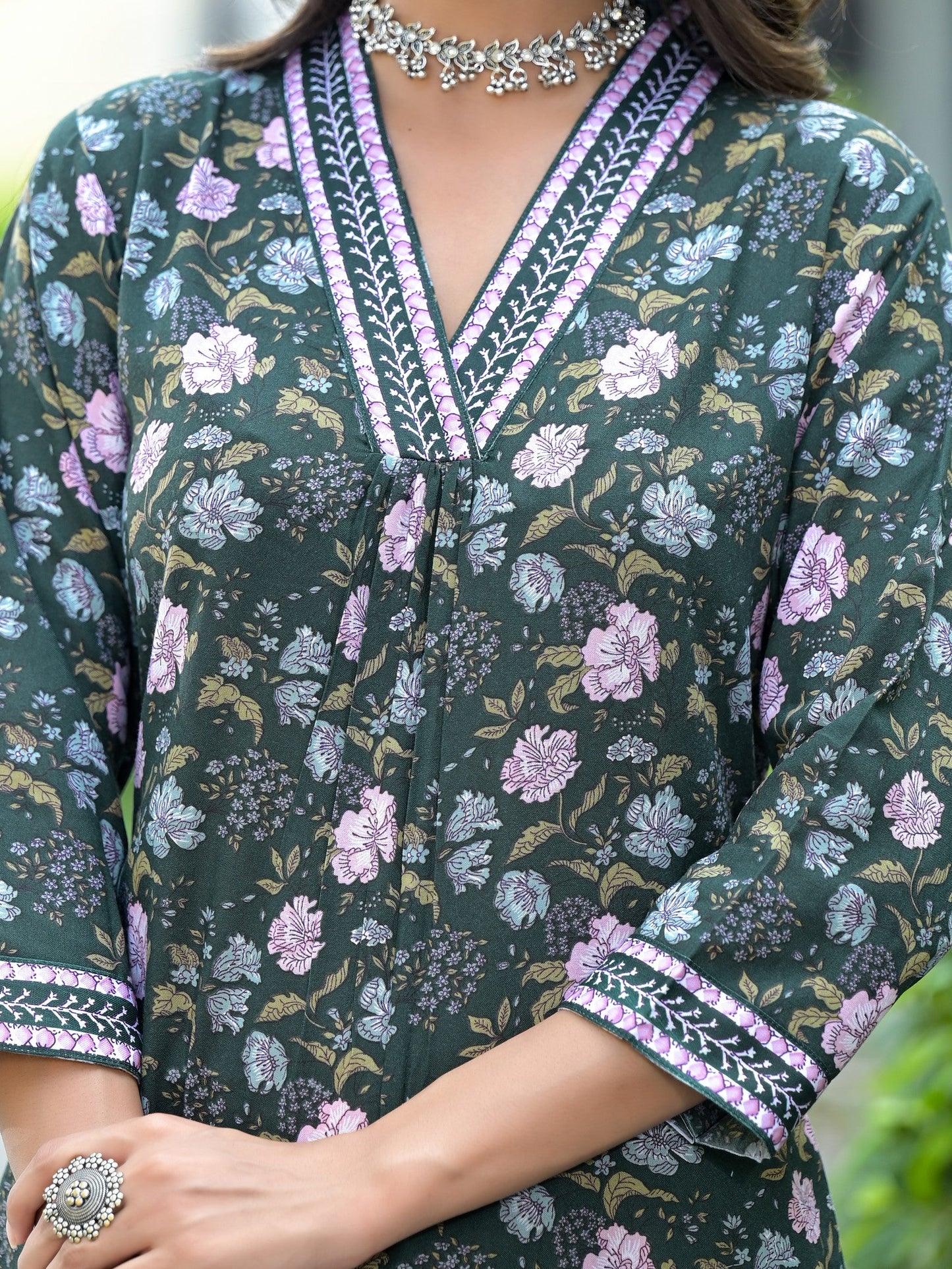 Women's Printed Kurta Set