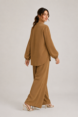 Moccha Muse Convertible Balloon Sleeve Top