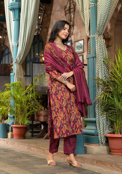 Women Floral Printed Kurta Set