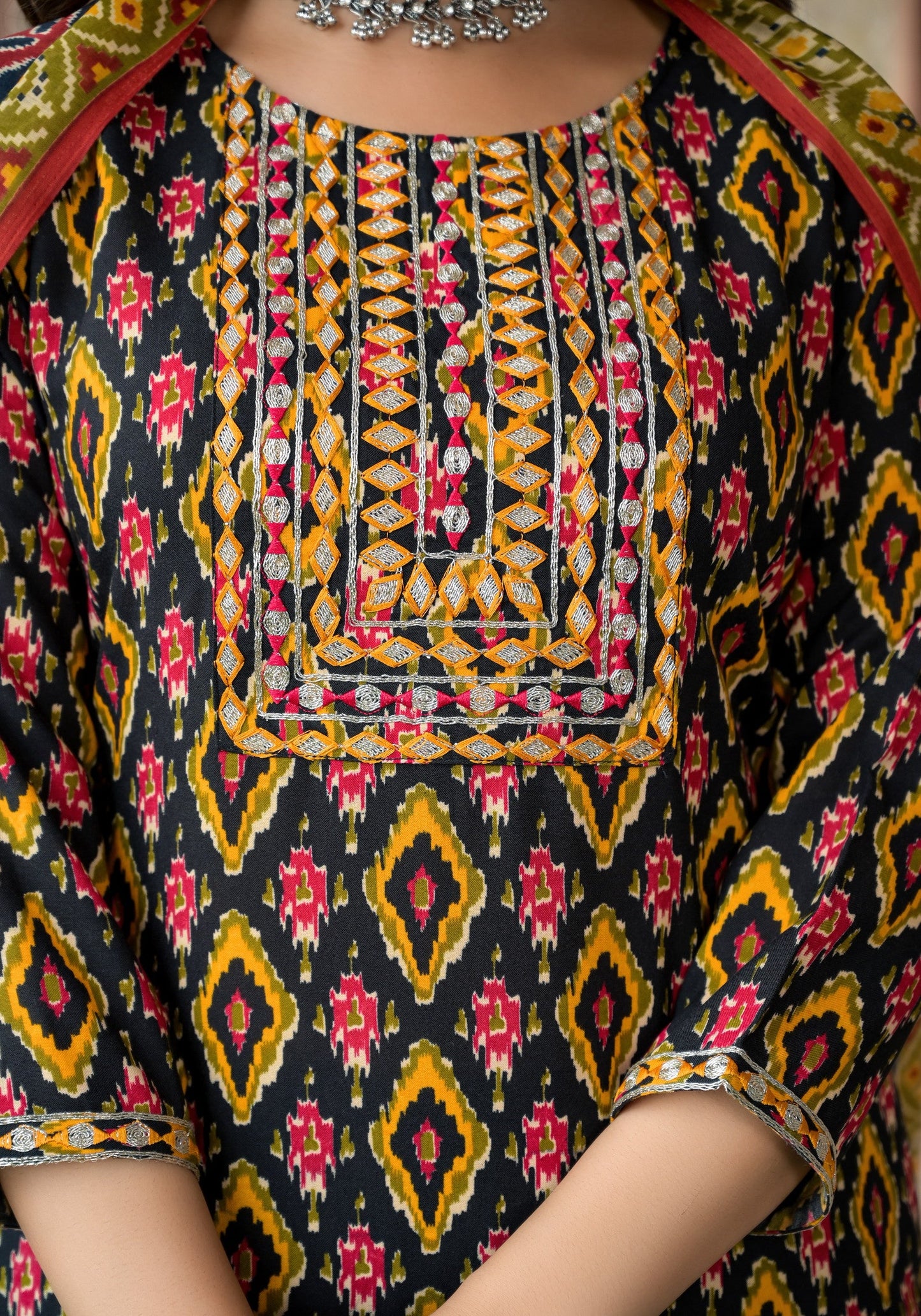 Beautiful Designer  Rayon Kurti Set