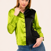 Neon Noir Japanese Satin Shirt