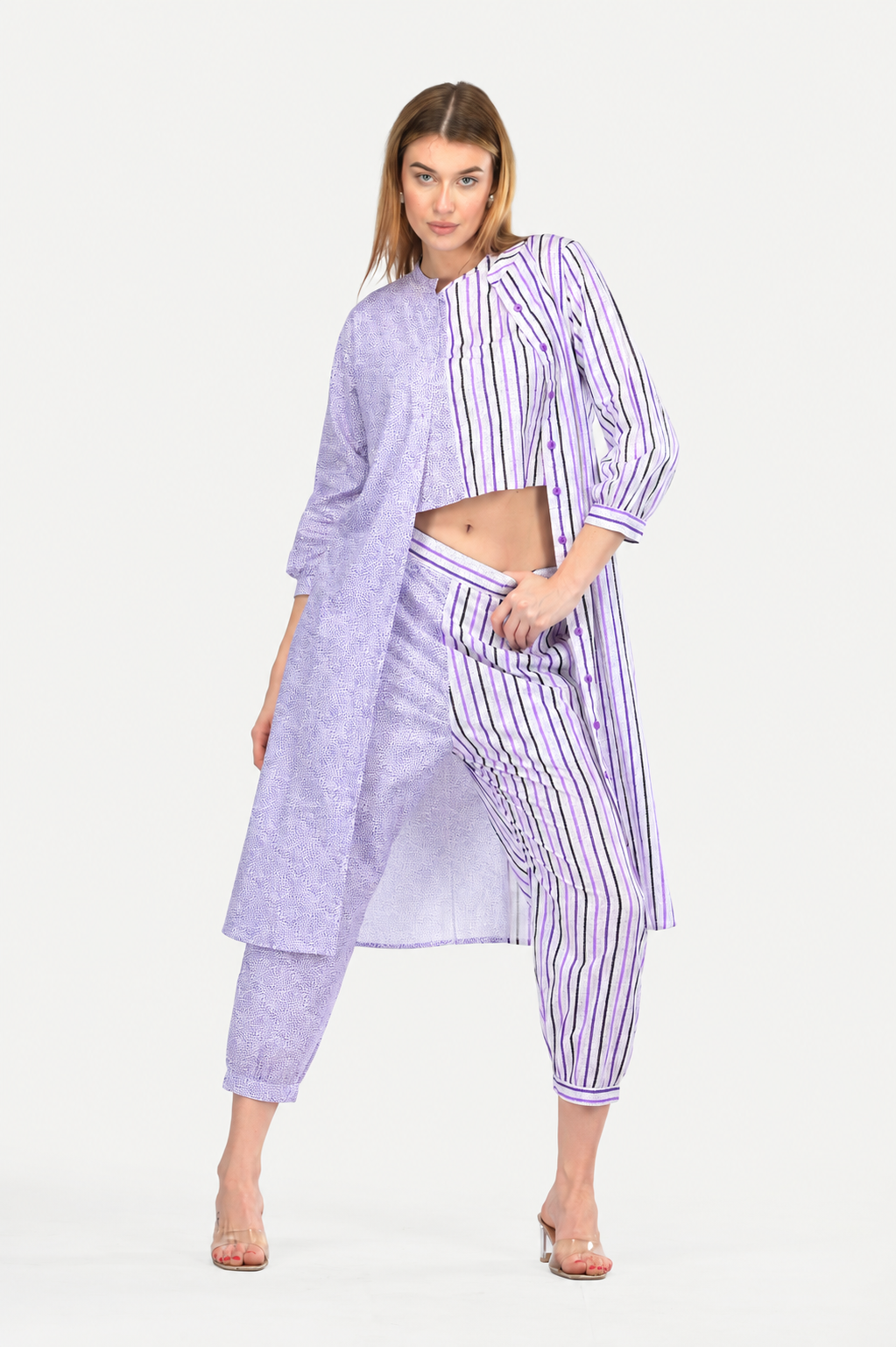 Duality Lavender 3-Piece Co-Ord Set