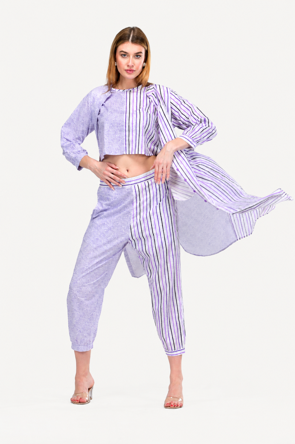 Duality Lavender 3-Piece Co-Ord Set