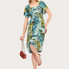 Goa Breeze Smocked Midi Dress