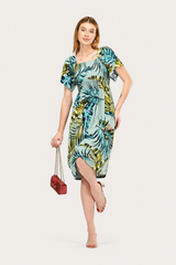 Goa Breeze Smocked Midi Dress