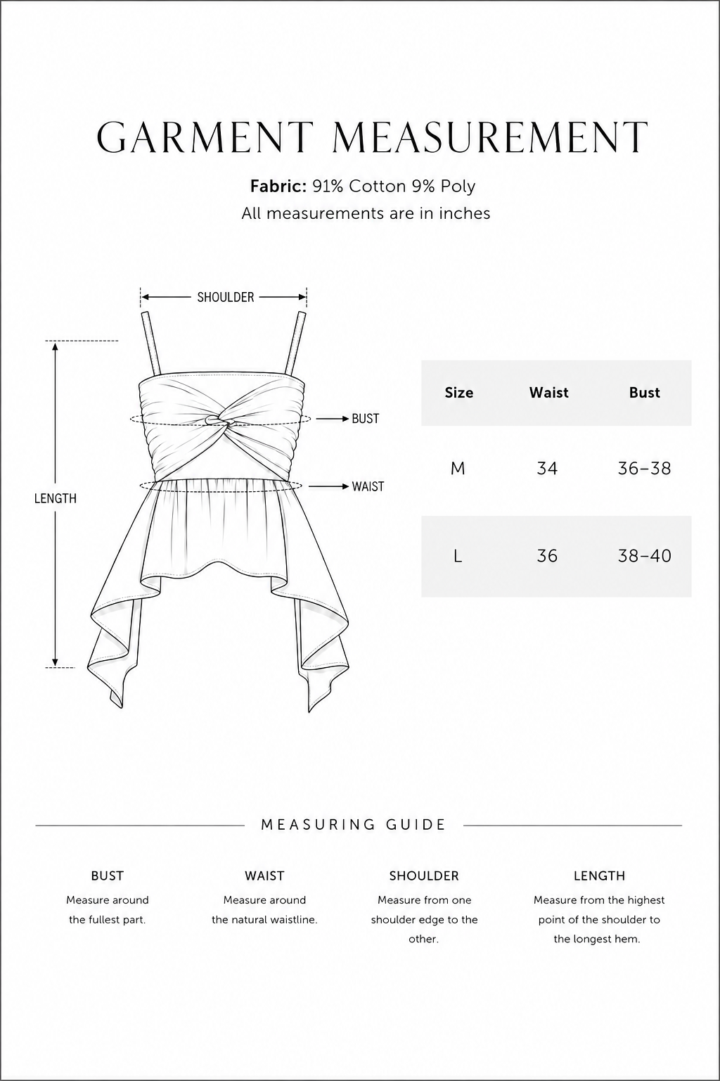 Lilac Gingham Straight Neckline with Twist-Front Detail Peplum Top