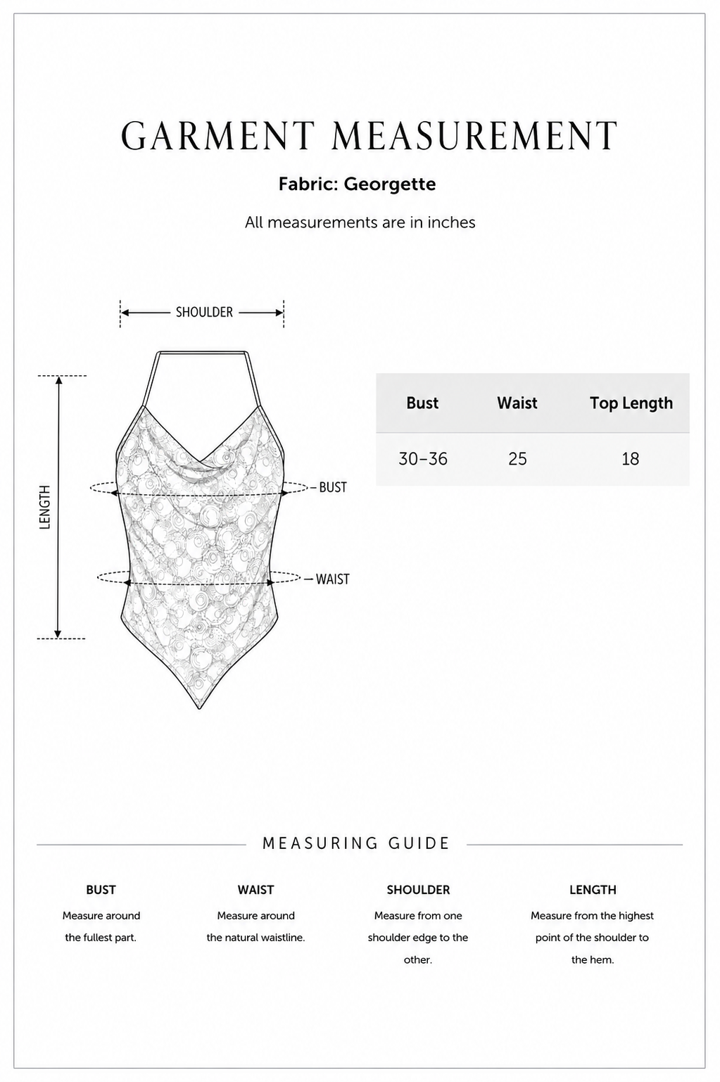 3D Crochet Mosaic Print Cowl-Neck Handkerchief Backless Top