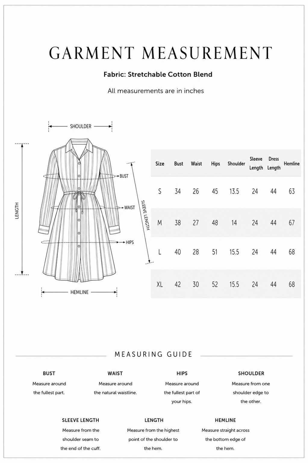 Drawstring Skyline Red Striped Shirt Dress