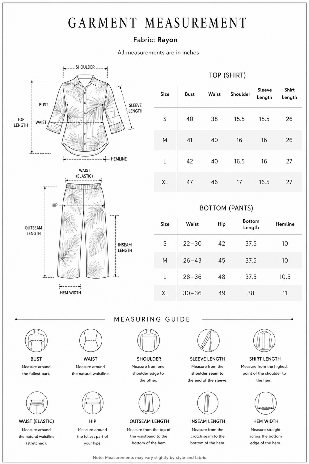 Goa Breeze Rayon Co-Ord Set