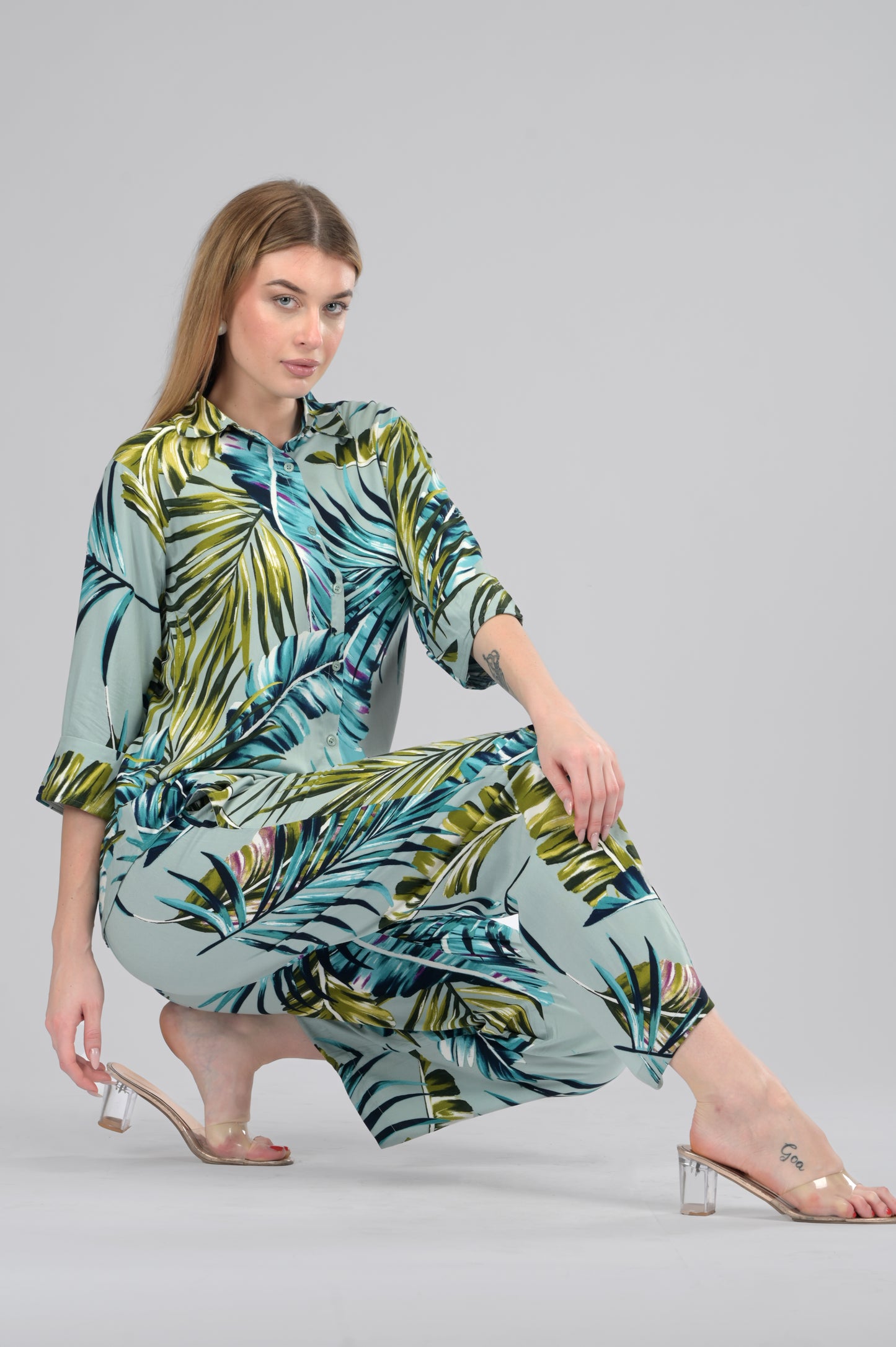 Goa Breeze Rayon Co-Ord Set