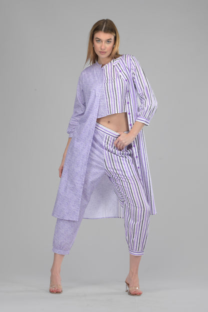 Duality Lavender 3-Piece Co-Ord Set