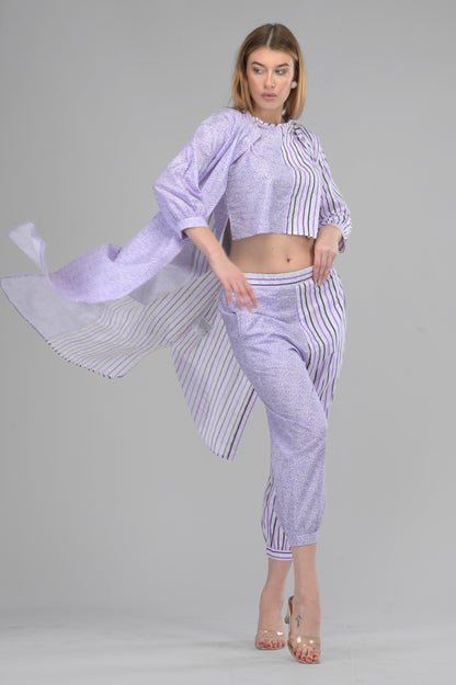 Duality Lavender 3-Piece Co-Ord Set