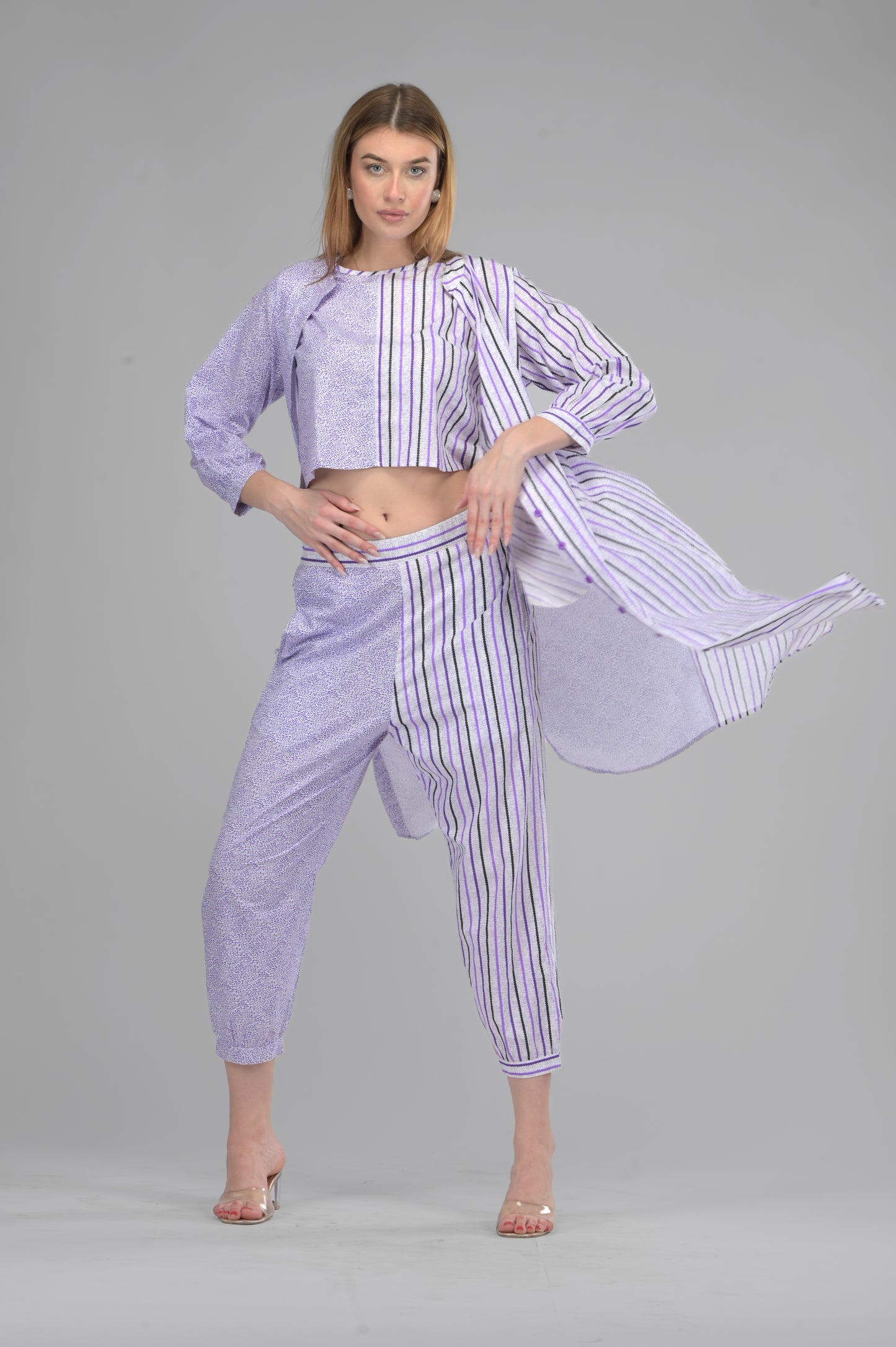 Duality Lavender 3-Piece Co-Ord Set