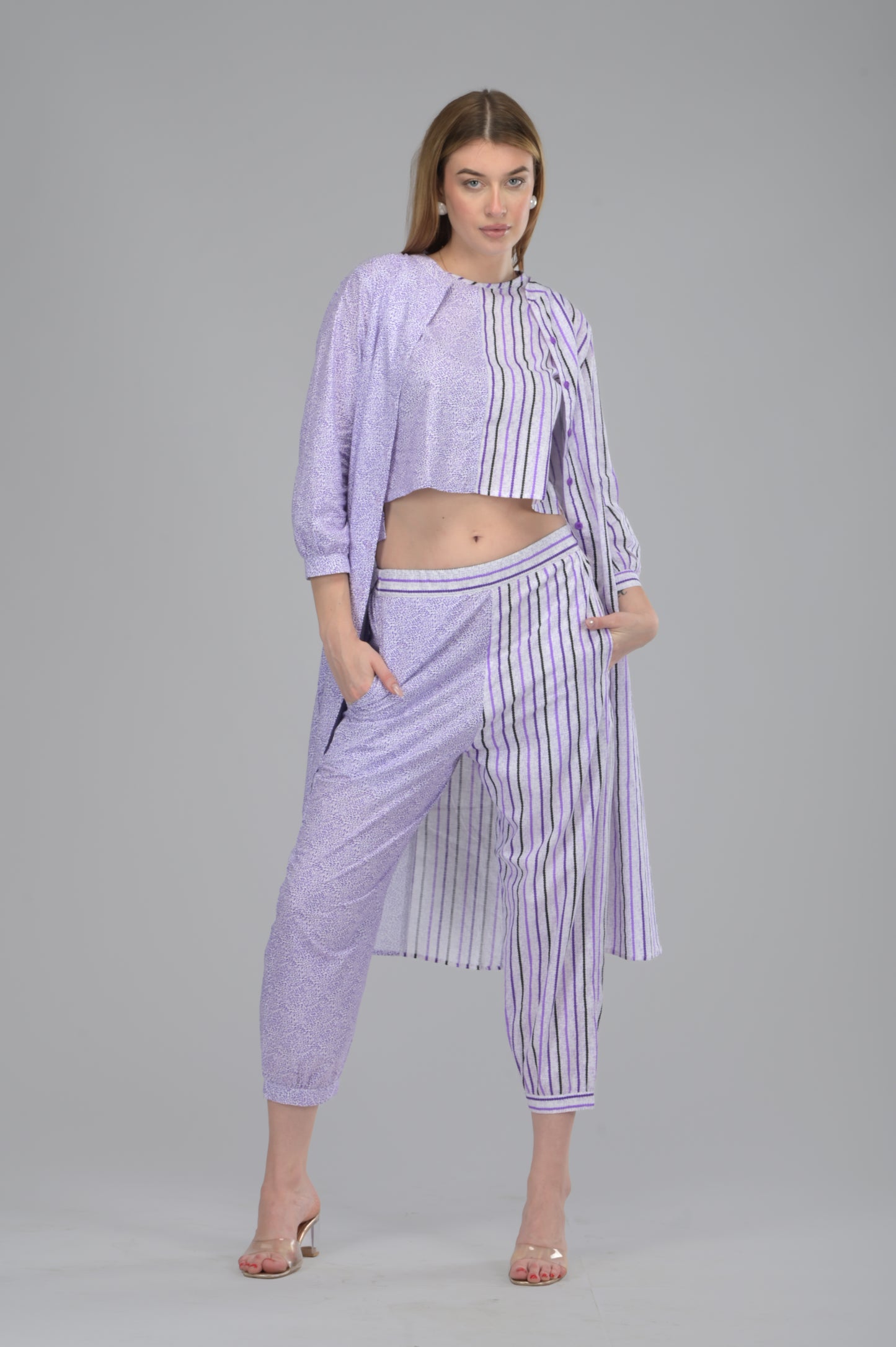 Duality Lavender 3-Piece Co-Ord Set