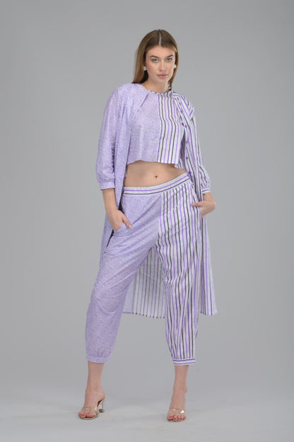 Duality Lavender 3-Piece Co-Ord Set