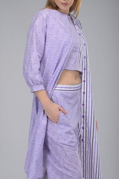 Duality Lavender 3-Piece Co-Ord Set